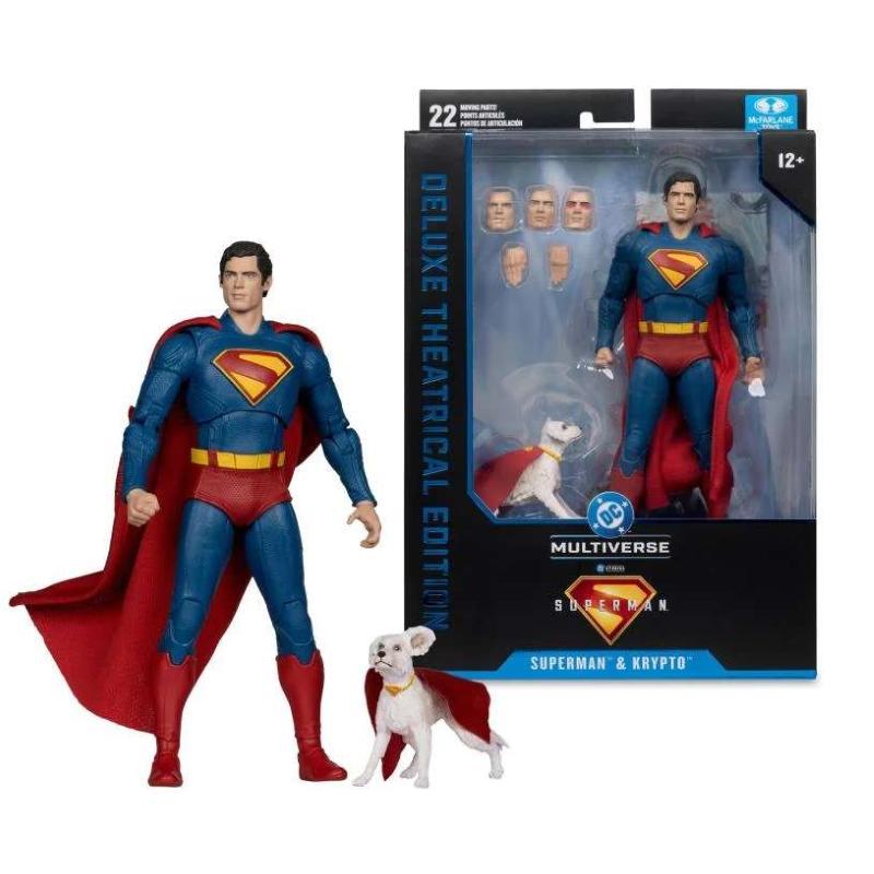 DC Comics Theatrical Dlx Superman Movie 7" Bundle McFarlane Toys