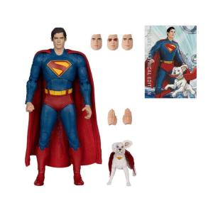 DC Comics Theatrical Dlx Superman Movie 7" Bundle McFarlane Toys