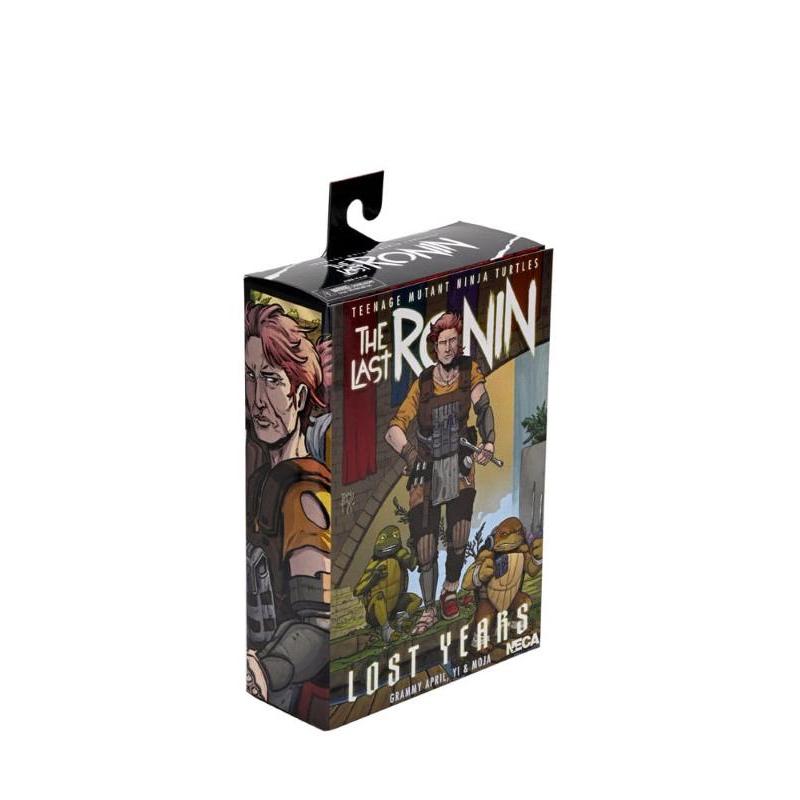 Teenage Mutant Ninja Turtles Grammy April with Baby Yi & Moja NECA