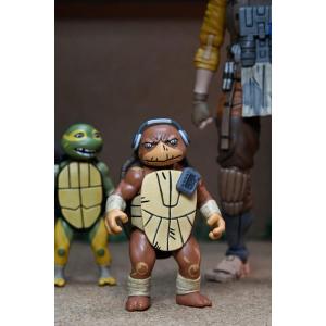 Teenage Mutant Ninja Turtles Grammy April with Baby Yi & Moja NECA