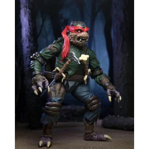Universal Monsters x TMNT Ultimate Raphael as The Wolfman NECA