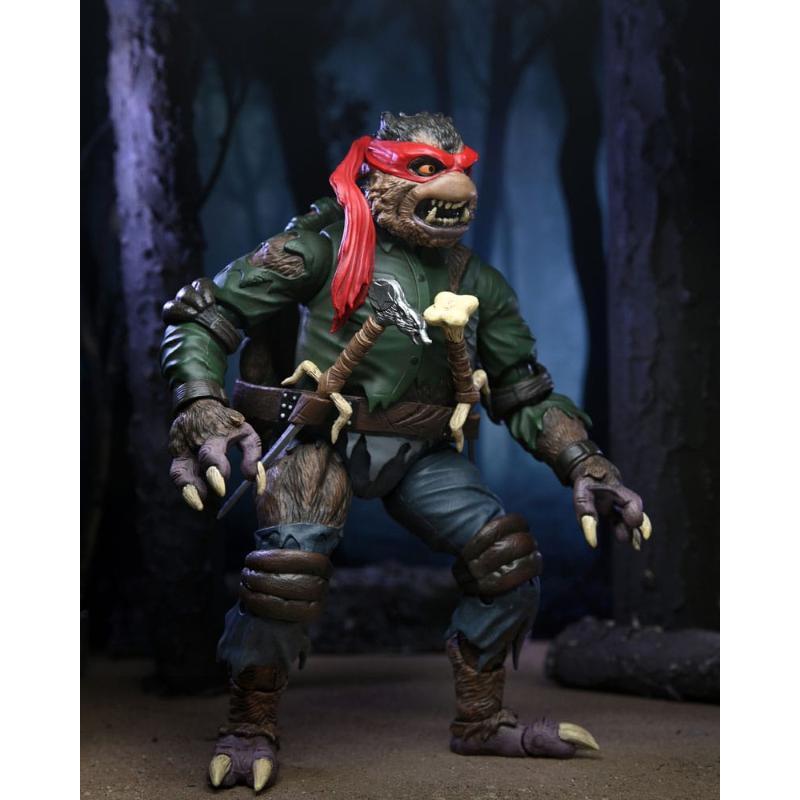 Universal Monsters x TMNT Ultimate Raphael as The Wolfman NECA