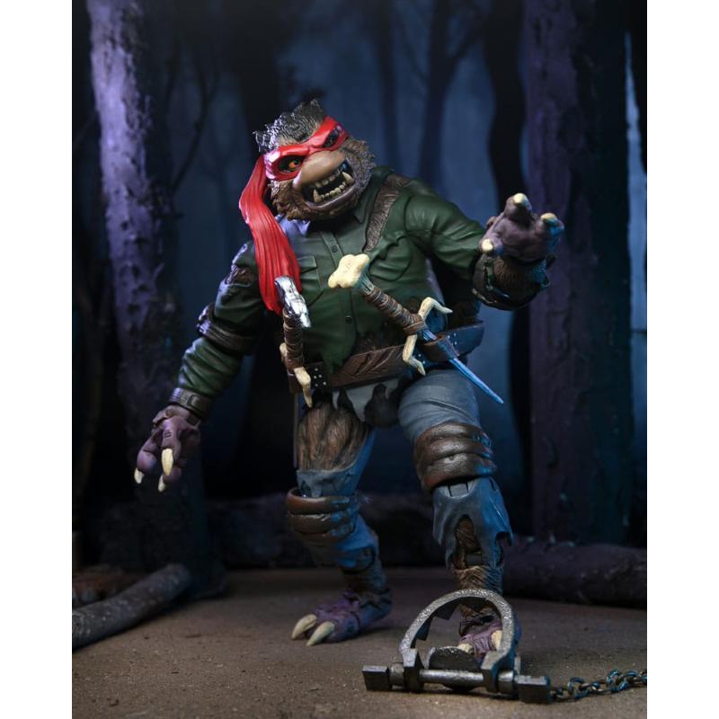 Universal Monsters x TMNT Ultimate Raphael as The Wolfman NECA