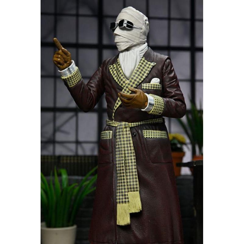 Universal Monsters Ultimate Invisible Man (Kemp House) Color NECA