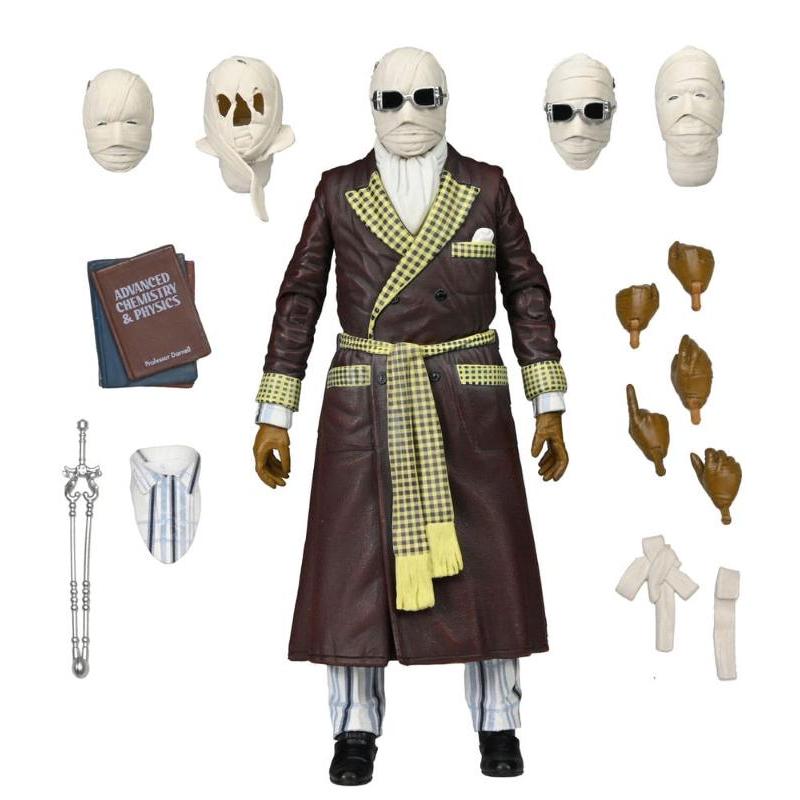 Universal Monsters Ultimate Invisible Man (Kemp House) Color NECA
