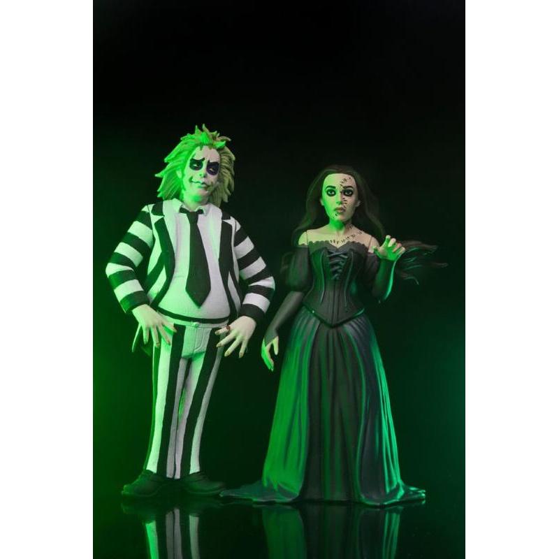 Beetlejuice Toony Terrors 2-Pack Beetlejuice & Delores NECA