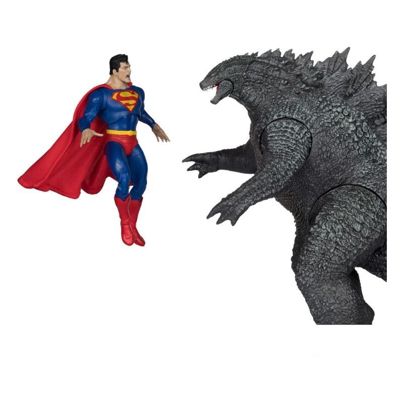 DC Justice League Monsterverse Superman Vs. Godzilla MCFARLANE TOYS