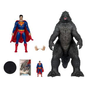 DC Justice League Monsterverse Superman Vs. Godzilla MCFARLANE TOYS