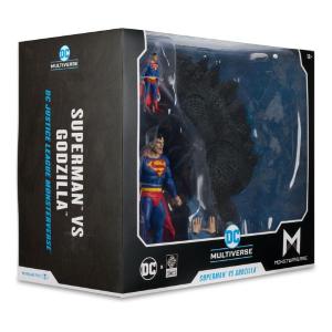 DC Justice League Monsterverse Superman Vs. Godzilla MCFARLANE TOYS