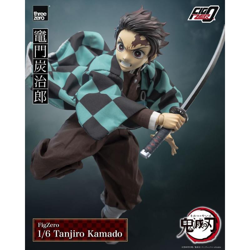 Demon Slayer: Kimetsu no Yaiba FigZero Tanjiro Kamado THREEZERO