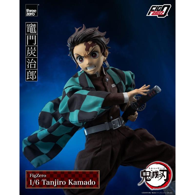 Demon Slayer: Kimetsu no Yaiba FigZero Tanjiro Kamado THREEZERO