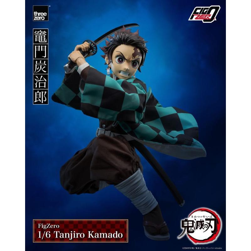 Demon Slayer: Kimetsu no Yaiba FigZero Tanjiro Kamado THREEZERO
