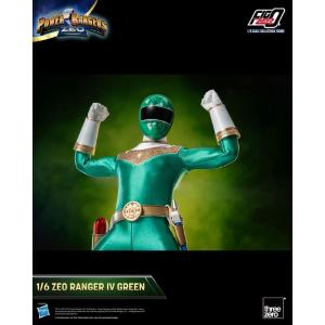 Power Rangers Zeo FigZero Ranger IV Green THREEZERO