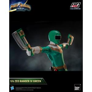 Power Rangers Zeo FigZero Ranger IV Green THREEZERO