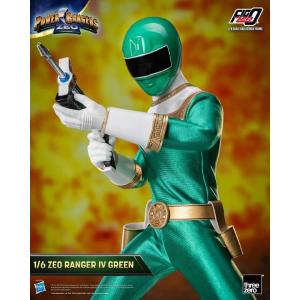 Power Rangers Zeo FigZero Ranger IV Green THREEZERO
