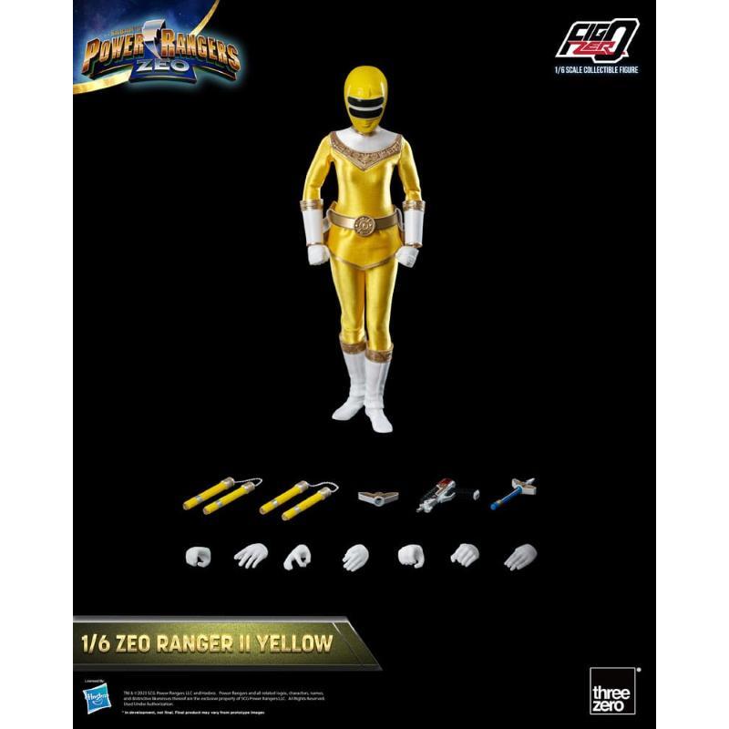 Power Rangers Zeo FigZero Ranger II Yellow THREEZERO
