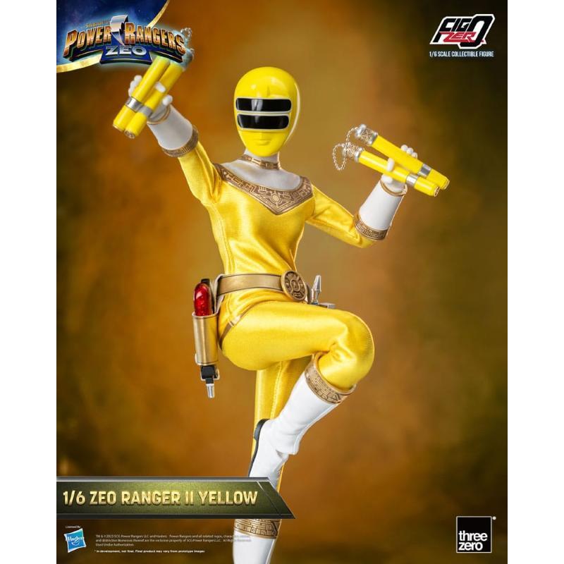 Power Rangers Zeo FigZero Ranger II Yellow THREEZERO