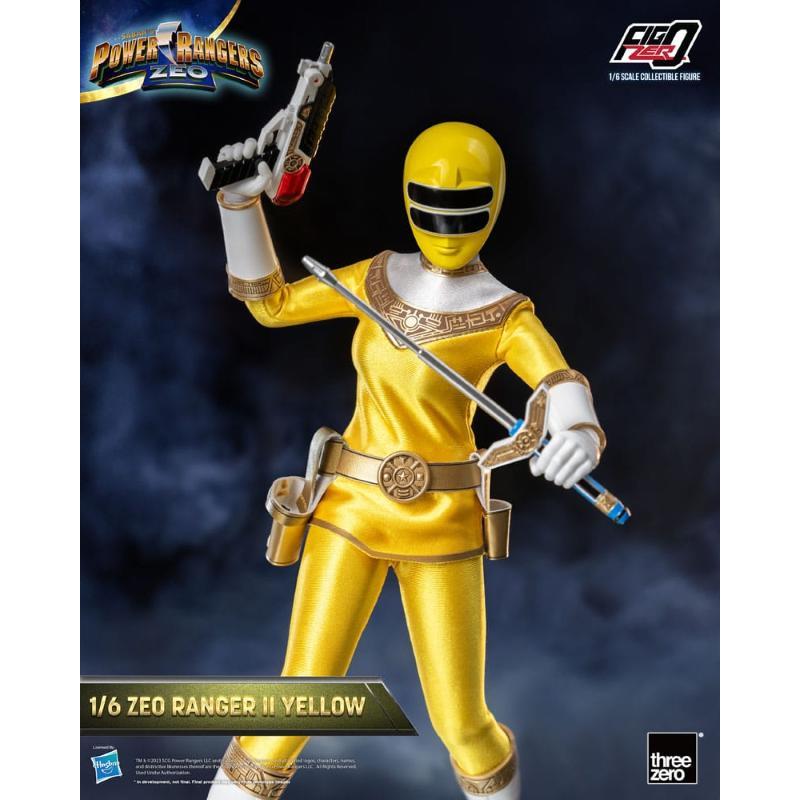 Power Rangers Zeo FigZero Ranger II Yellow THREEZERO