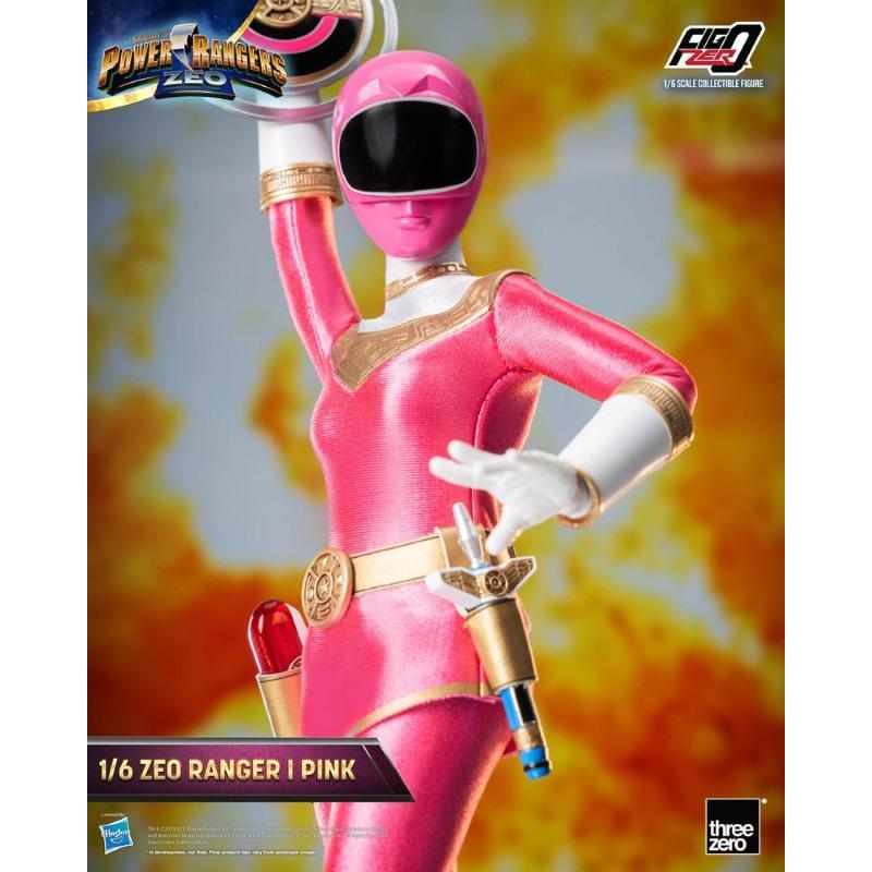 Power Rangers Zeo FigZero Ranger I Pink THREEZERO