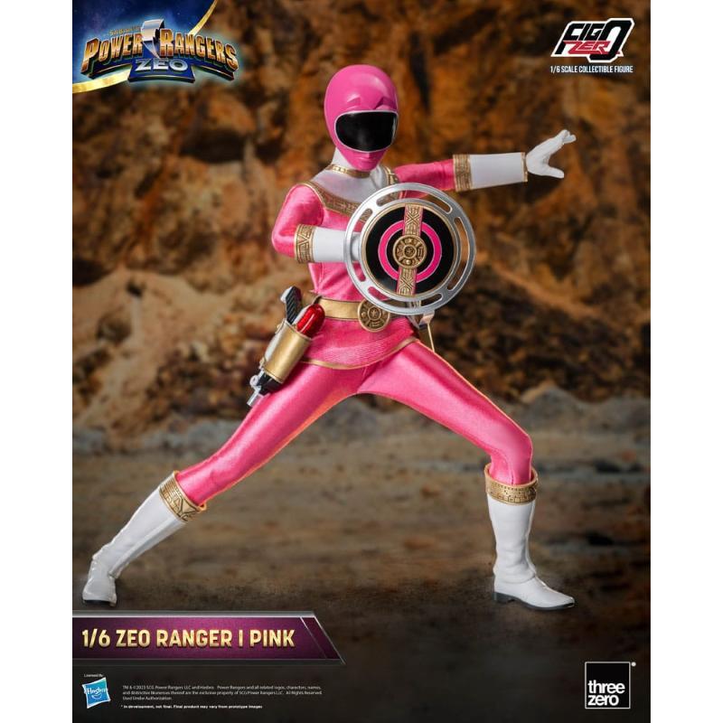 Power Rangers Zeo FigZero Ranger I Pink THREEZERO