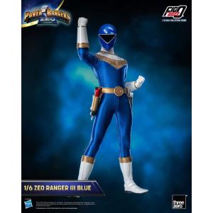 Power Rangers Zeo FigZero Ranger III Blue THREEZERO