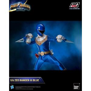 Power Rangers Zeo FigZero Ranger III Blue THREEZERO
