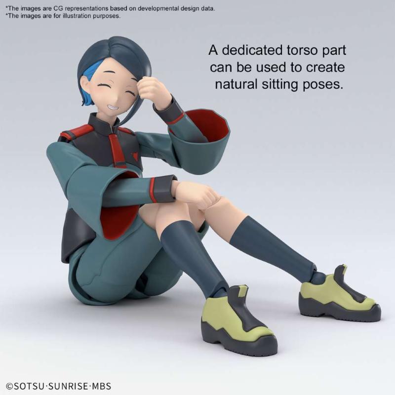 Gundam Figure-rise Standard Gunpla Nika Nanaura BANDAI