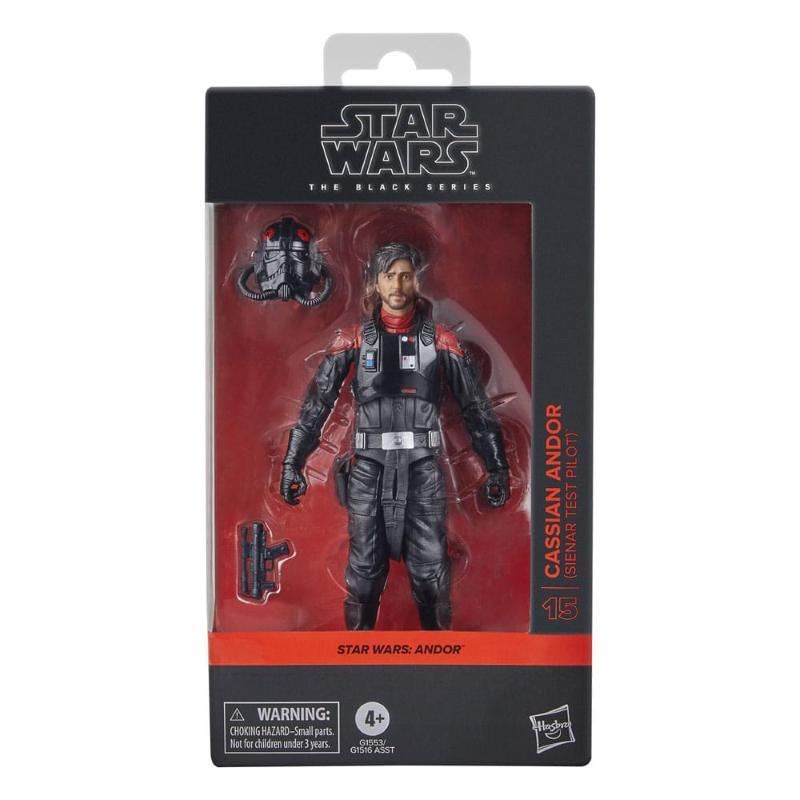 Star Wars: Andor Black Series Cassian Andor (Sienar Test Pilot) HASBRO