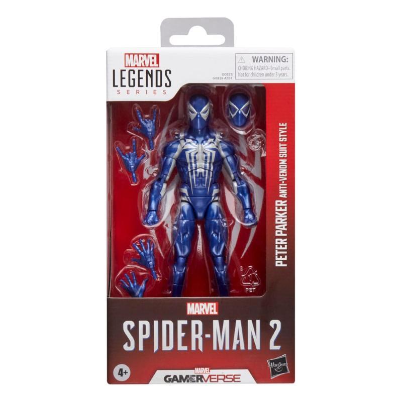 Spider-Man 2 Marvel Legends Gameverse Peter Parker Anti-Venom Suit Style HASBRO