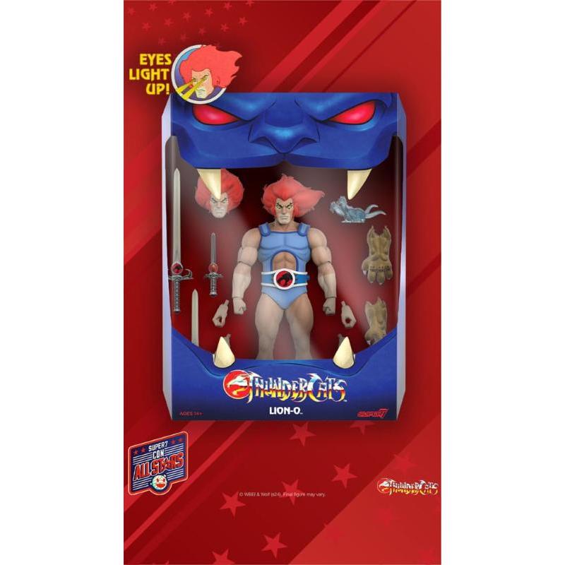 Thundercats Ultimates Lion-O (LED Eyes) SUPER 7