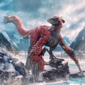 Jurassic World: Dominion Art Scale 1/10 Pyroraptor IRON STUDIOS