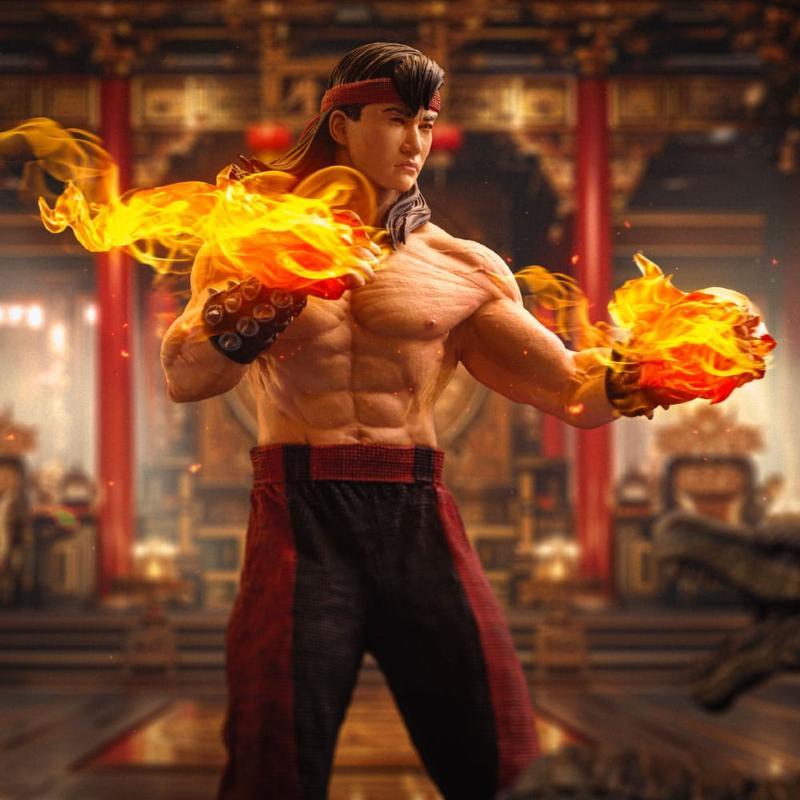 Mortal Kombat Art Scale 1/10 Liu Kang IRON STUDIOS