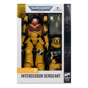 Warhammer 40,000 Intercessor Sergeant Imperial Fist Gold Label MCFARLANE TOYS