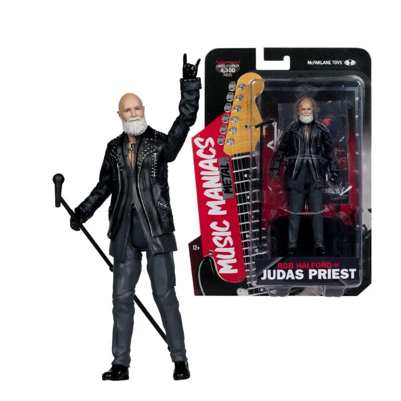Judas Priest Music Maniacs Rob Halford MCFARLANE TOYS
