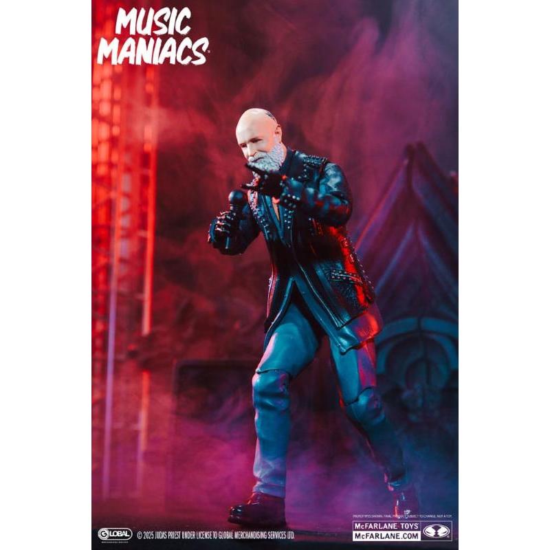 Judas Priest Music Maniacs Rob Halford MCFARLANE TOYS