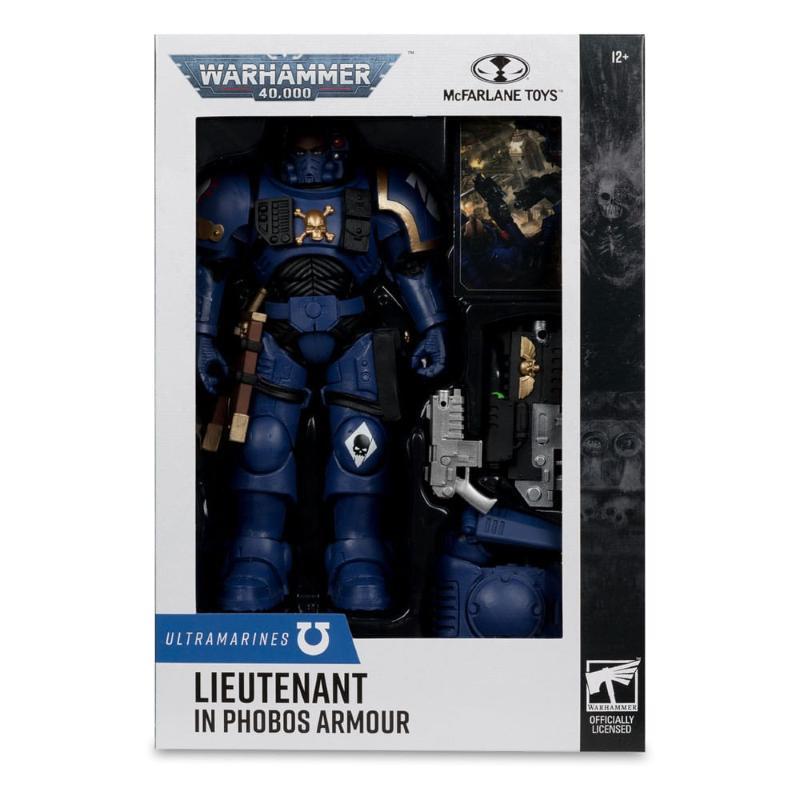 Warhammer 40,000 Lieutenant in Phobos Armor (Ultramarines) MCFARLANE TOYS
