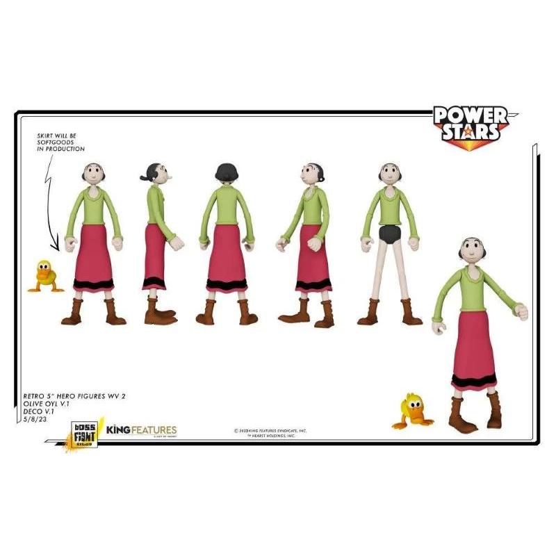 Popeye Power Stars Olive Oyl BOSS FIGHT STUDIO