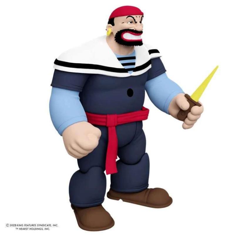 Popeye Power Stars Action Figure Bluto Sindbad 12 cm BOSS FIGHT STUDIO