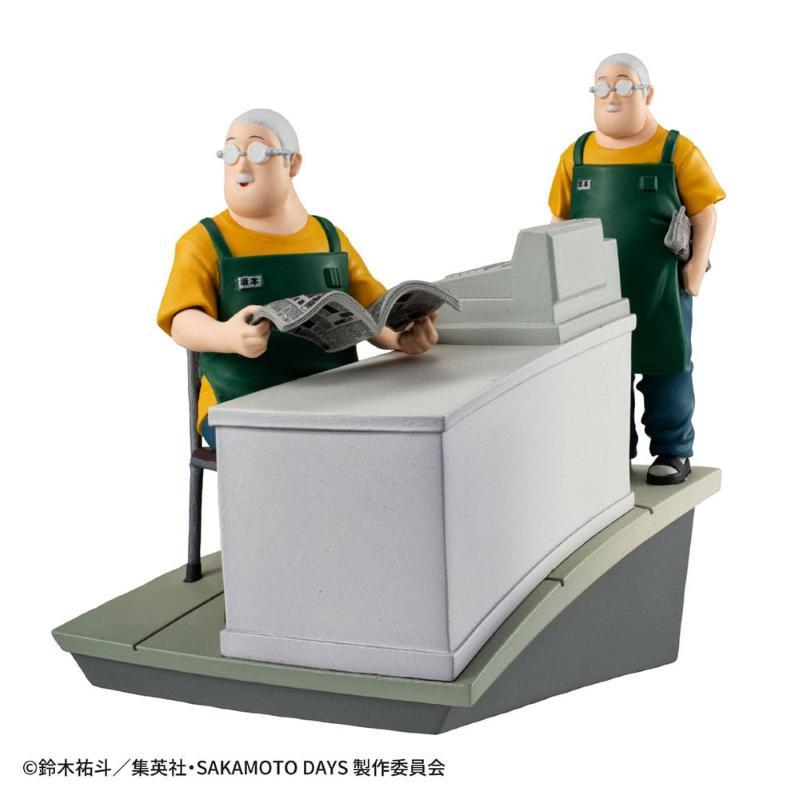 Sakamoto Days Petitrama EX Series 4-Set Cut Out Scenes Set MEGAHOUSE