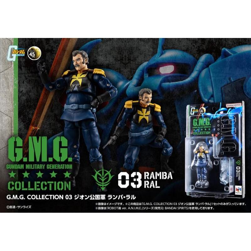 Mobile Suit Gundam G.M.G. Principality of Zeon Ramba Ral MEGAHOUSE