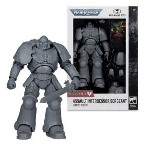 Warhammer Assault Intercessor Sergeant Blood Angel Artist Proof MCFARLANE TOYS