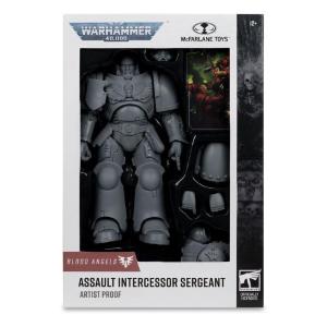 Warhammer Assault Intercessor Sergeant Blood Angel Artist Proof MCFARLANE TOYS