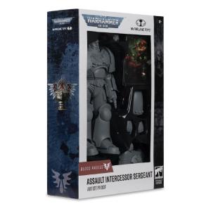 Warhammer Assault Intercessor Sergeant Blood Angel Artist Proof MCFARLANE TOYS