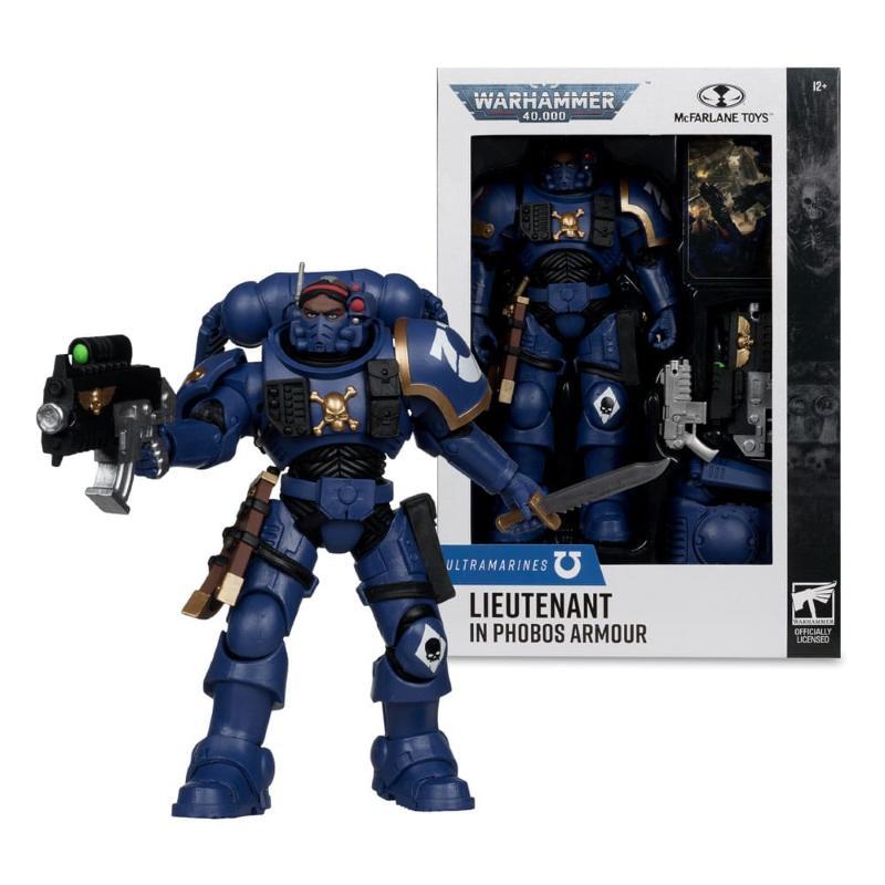 Warhammer 40,000 Lieutenant in Phobos Armor (Ultramarines) MCFARLANE TOYS