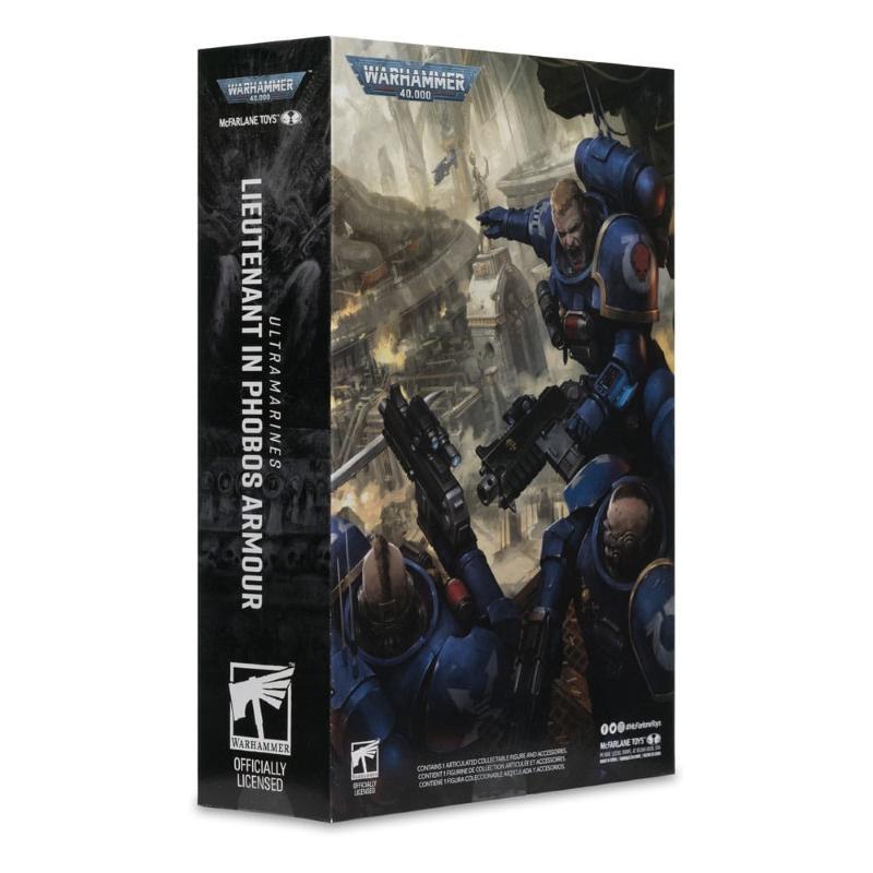 Warhammer 40,000 Lieutenant in Phobos Armor (Ultramarines) MCFARLANE TOYS