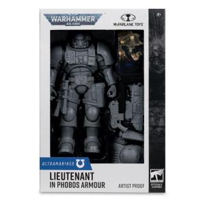 Warhammer Lieutenant in Phobos Armor Ultramarines Artist Proof MCFARLANE TOYS
