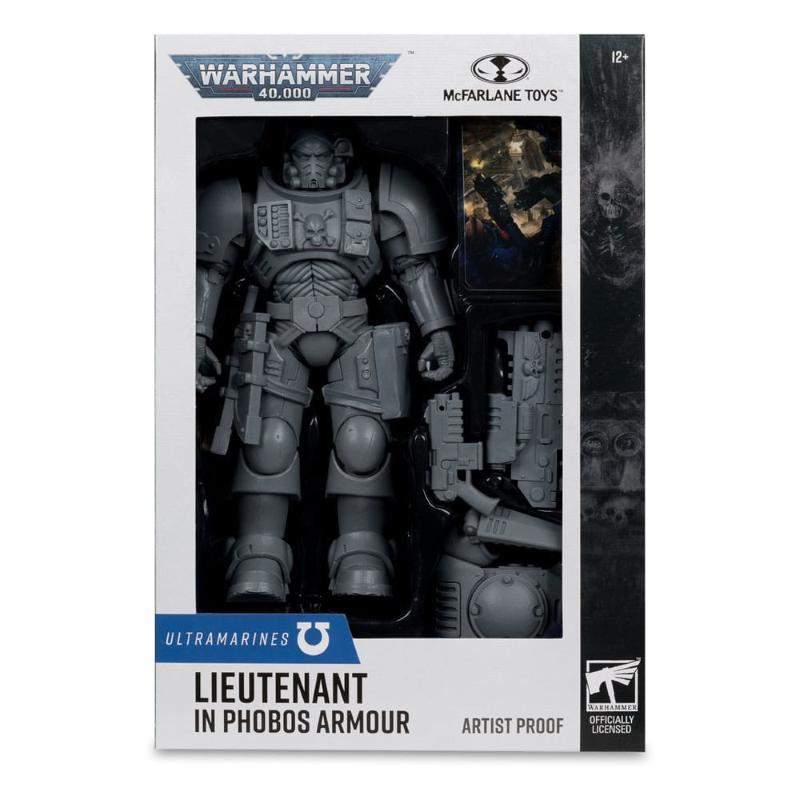 Warhammer Lieutenant in Phobos Armor Ultramarines Artist Proof MCFARLANE TOYS