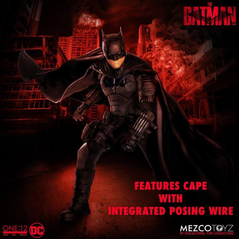 The Batman 1/12 The Batman MEZCO TOYZ