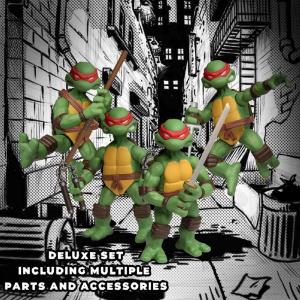Teenage Mutant Ninja Turtles Deluxe Set MEZCO TOYZ