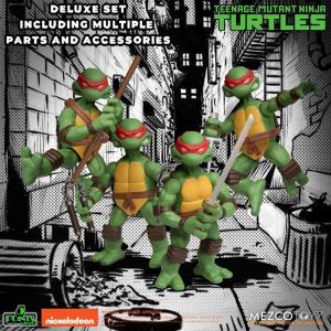 Teenage Mutant Ninja Turtles Deluxe Set MEZCO TOYZ